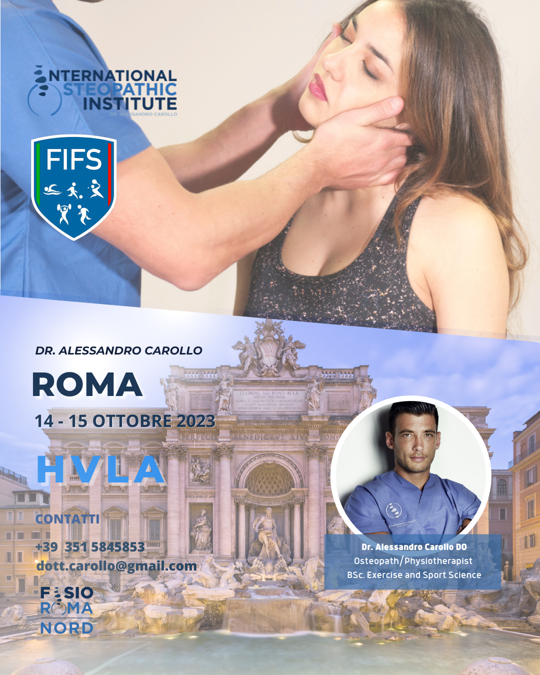 HVLA - Roma - Istituto Osteopatico - Dr. Alessandro Carollo